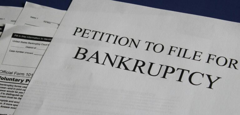 Bankruptcy petition