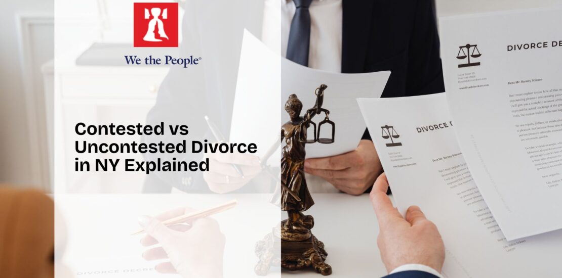 Contested vs Uncontested Divorce in NY