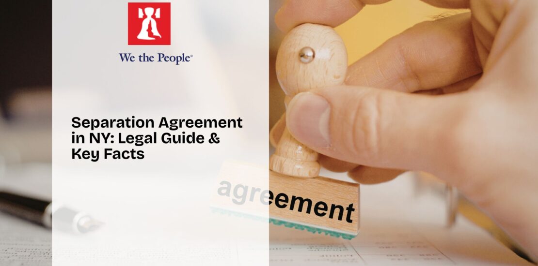 Separation Agreement in NY